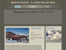 Tablet Screenshot of la-roche-de-mio.com